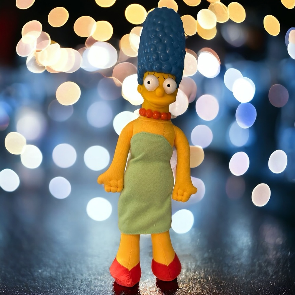 Vintage 11” Marge Simpson Doll